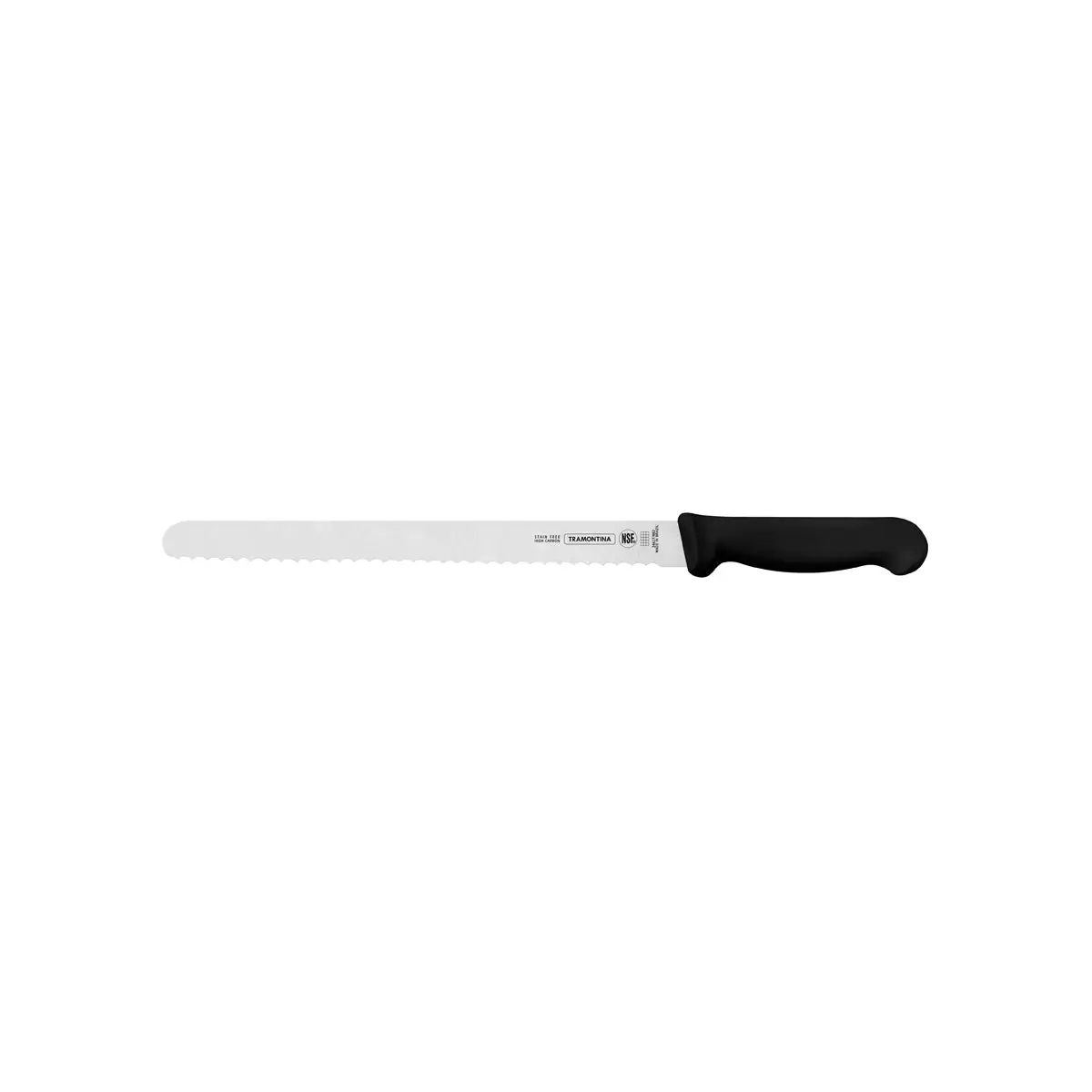 Tramontina Professional Master Black Handle Bread Knife Serrated 300mm
