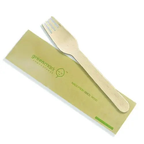 Wooden Fork 160mm Individually WraPPEd 500s