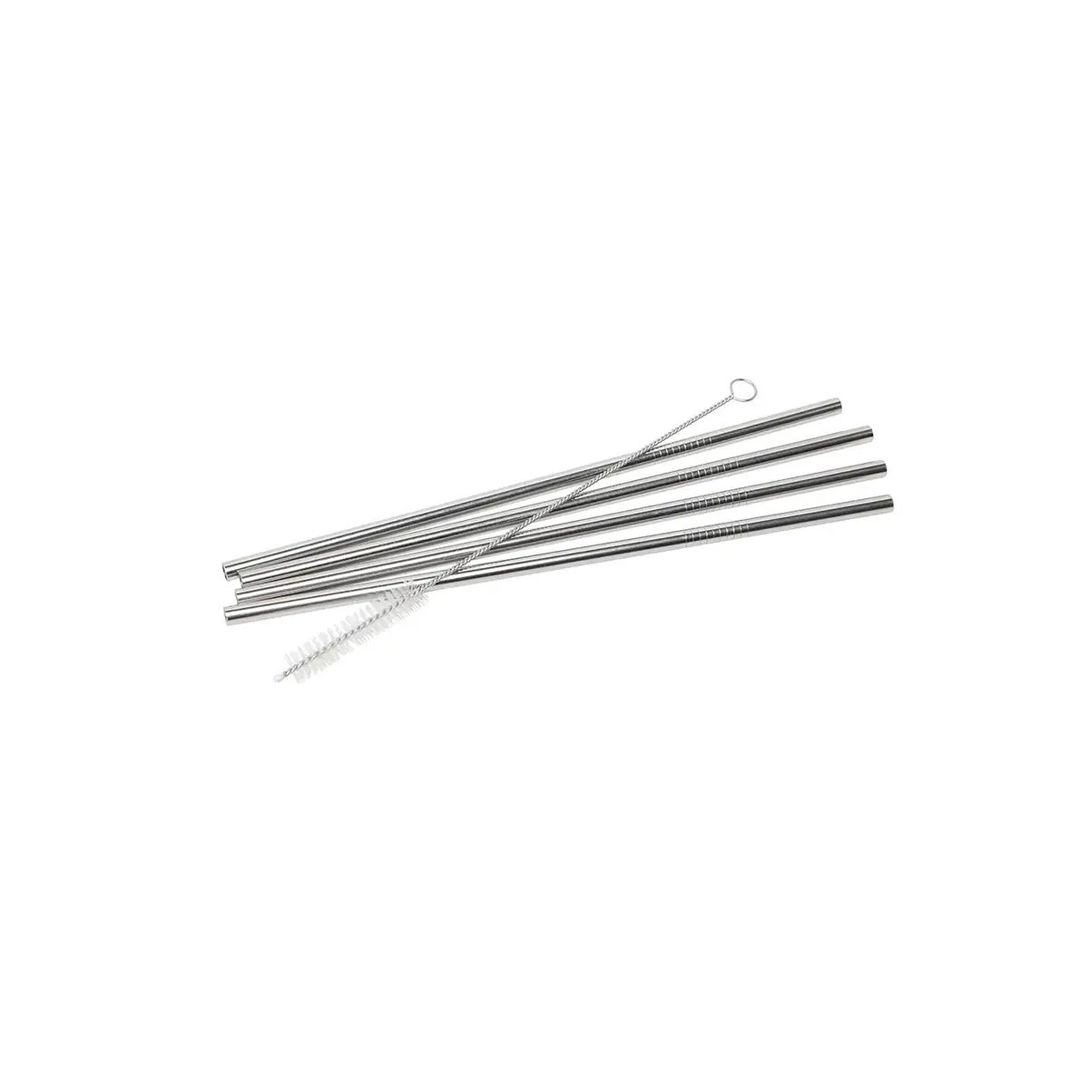 Wiltshire Reuseable Stainless Steel Straws Pack Of 4