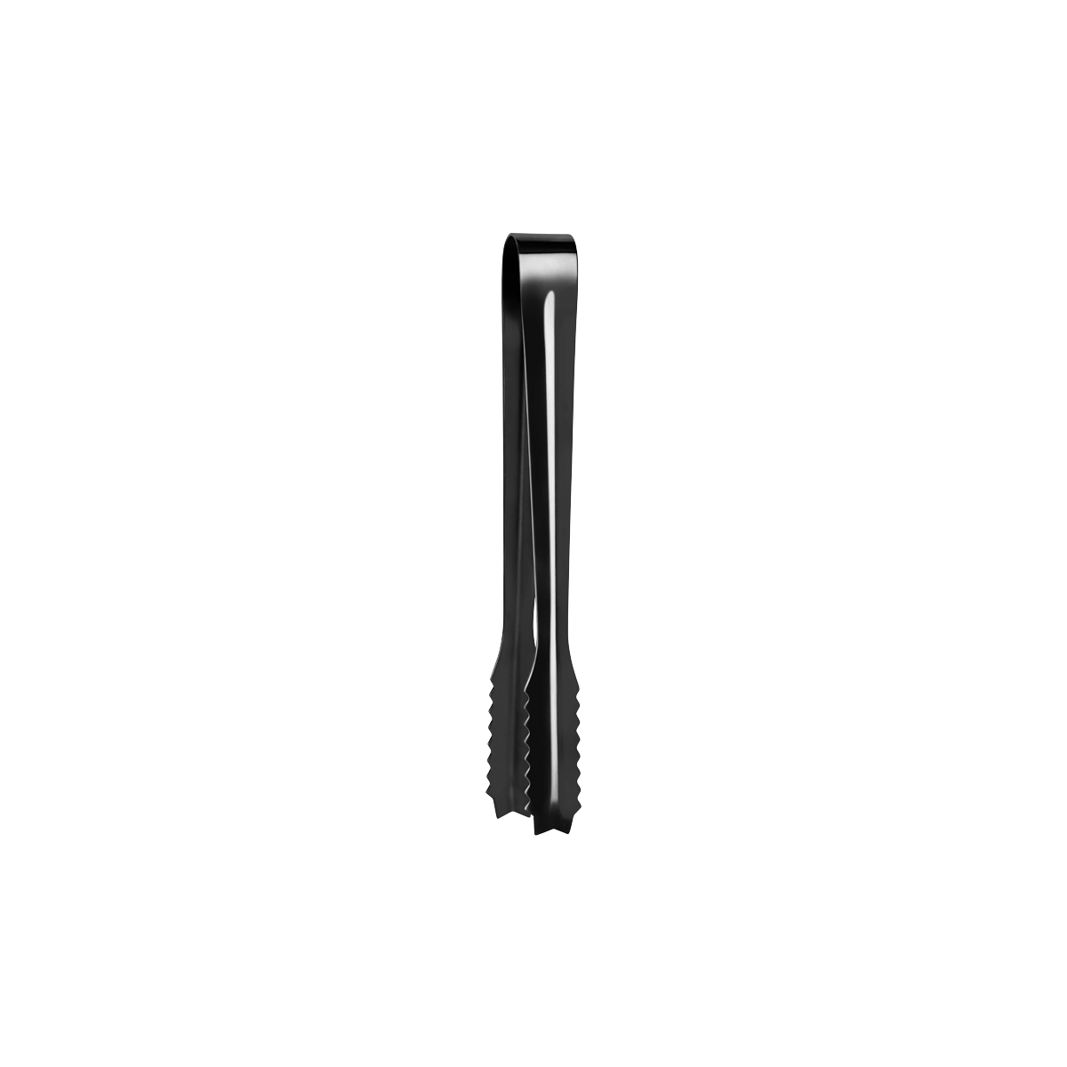 Zanzi Alligator Teeth Ice Tong Gun Metal 245x18mm