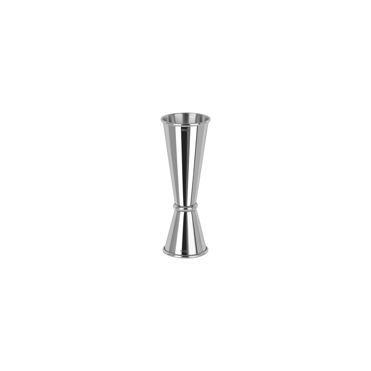 Zanzi Tokyo Jigger W/Curled Edge S/S 30/60ml