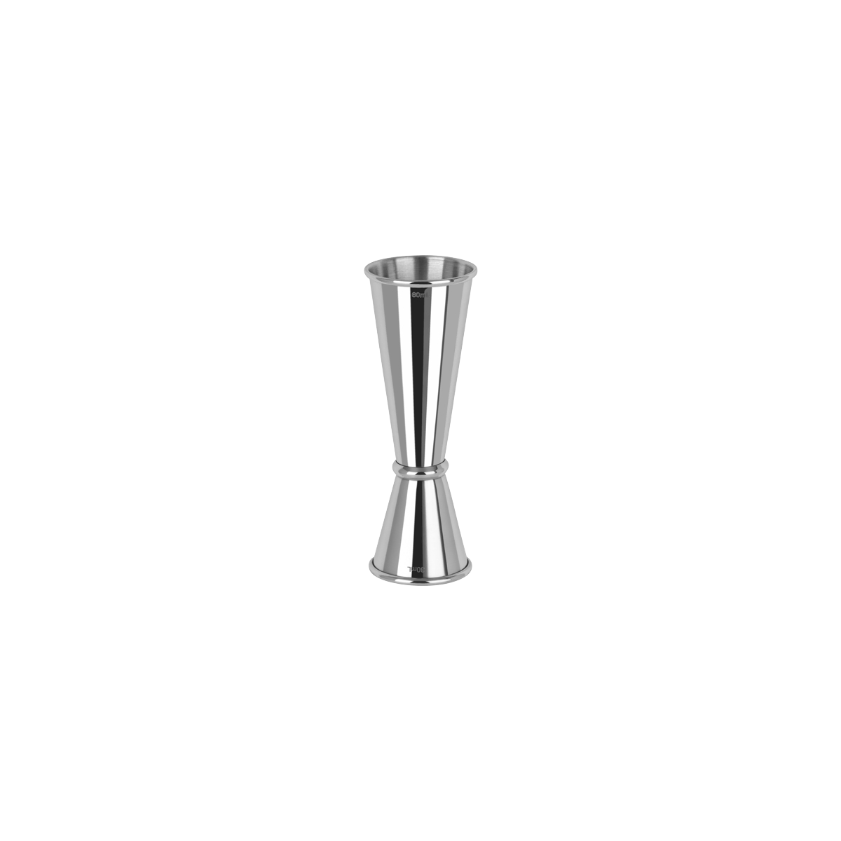 Zanzi Tokyo Jigger W/Curled Edge S/S 30/60ml