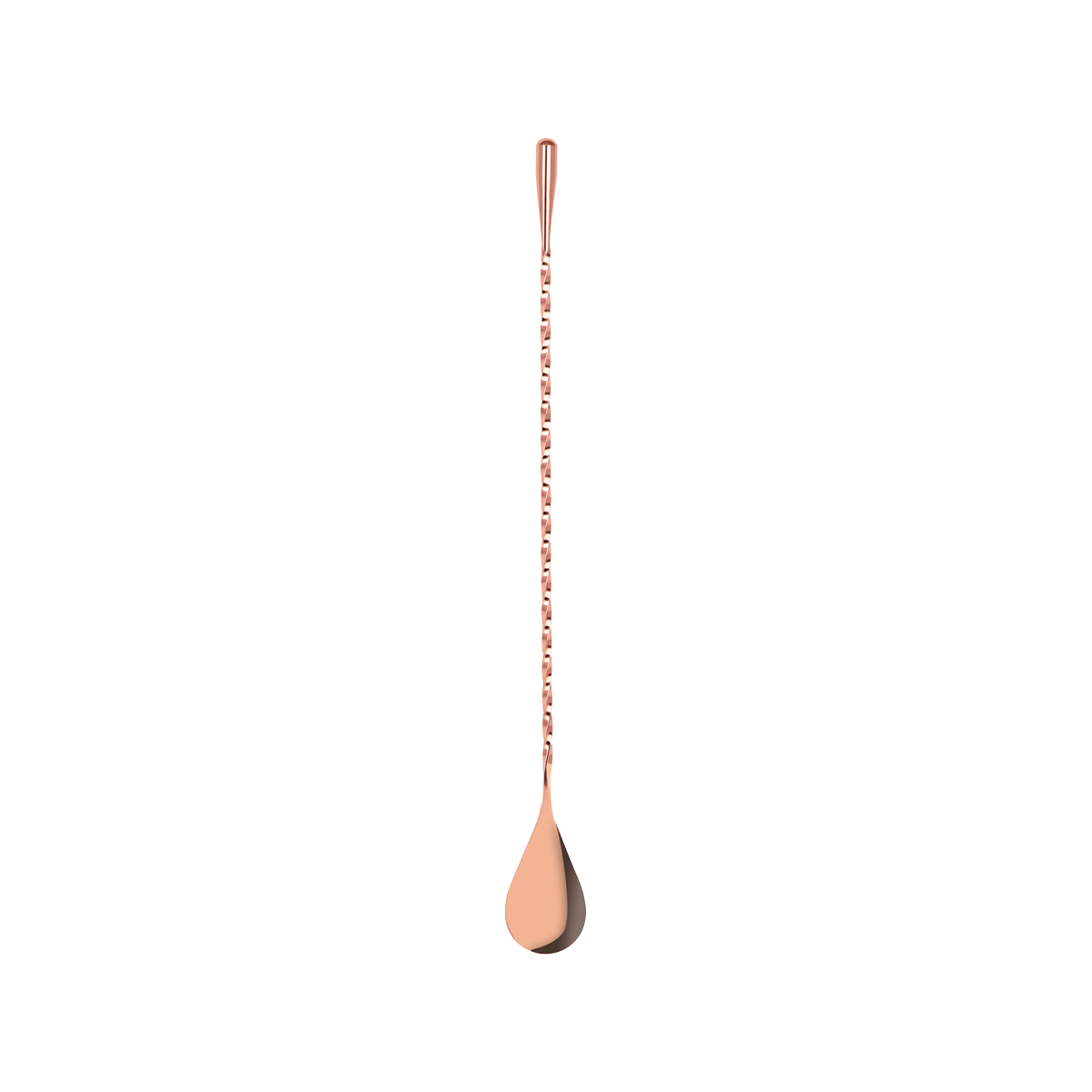 Zanzi Tear Drop Bar Spoon Rose Gold 300x29mm